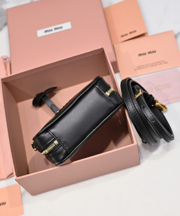 Beau leather micro bag