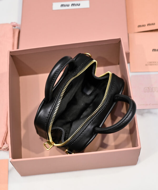 Beau leather micro bag