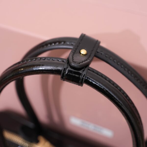 Beau naplak patent leather bag