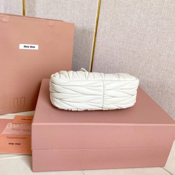 Wander matelassé nappa leather hobo bag