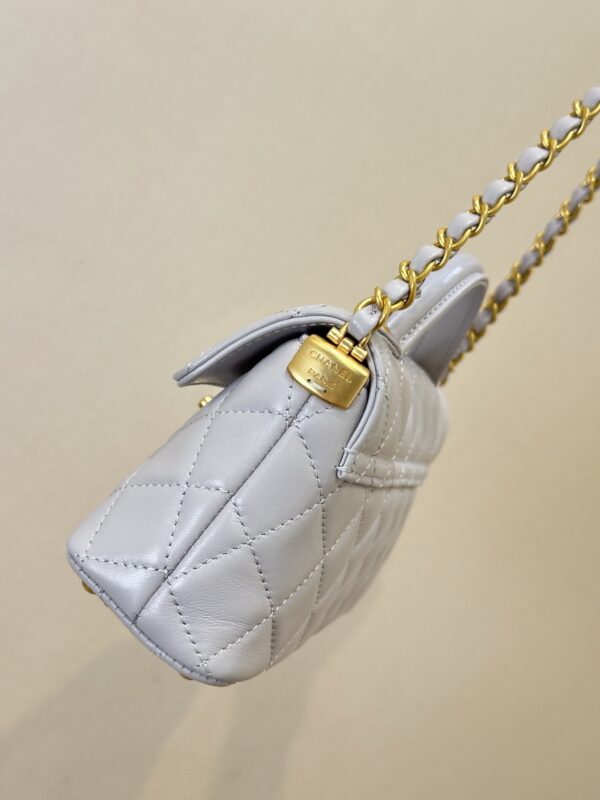 Mini Flap Bag with Top Handle