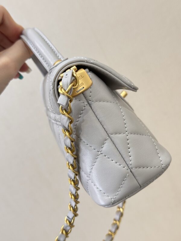 Mini Flap Bag with Top Handle